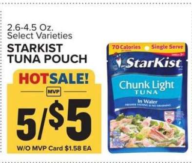 Starkist Tuna Pouch