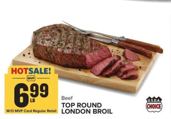 Beef Top Round London Broil