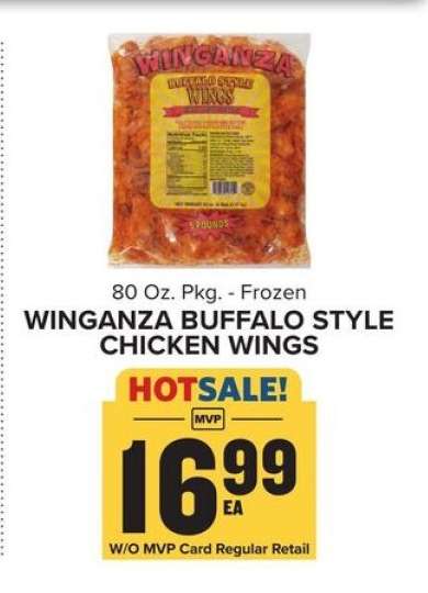 Winganza Buffalo Style Chicken Wings