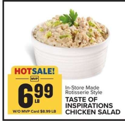 TASTE OF INSPIRATIONS CHICKEN SALAD