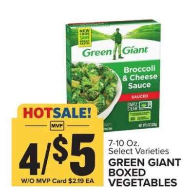 Green Giant Boxed Vegetables