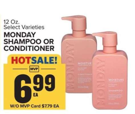 Monday Shampoo or Conditioner