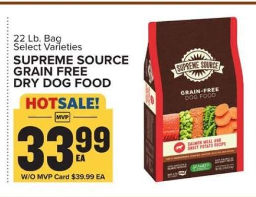 Supreme Source Grain Free Dry Dog Food