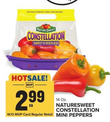 NATURESWEET CONSTELLATION MINI PEPPERS
