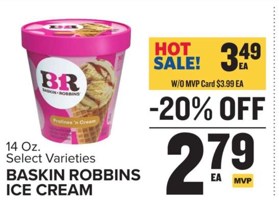 Baskin Robbins Ice Cream