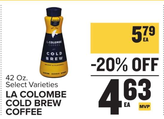 LA COLOMBE COLD BREW COFFEE