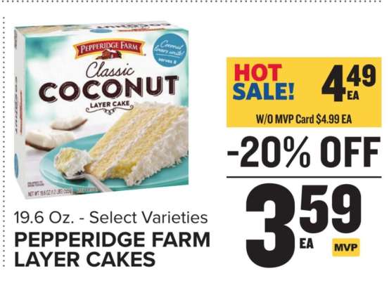 Pepperidge Farm Layer Cakes