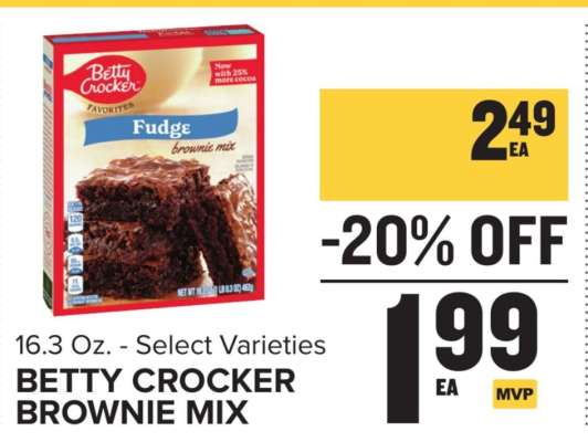 Betty Crocker Brownie Mix
