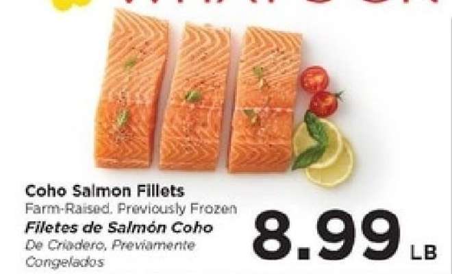 Coho Salmon Fillets