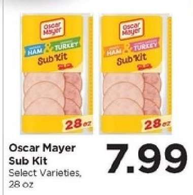 Oscar Mayer Sub Kit