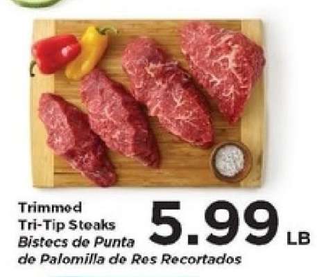 Trimmed Tri-Tip Steaks