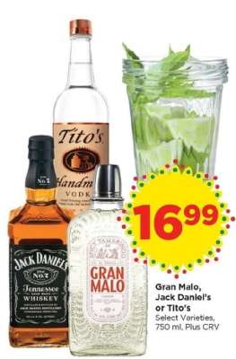 Gran Malo, Jack Daniel's or Tito’s