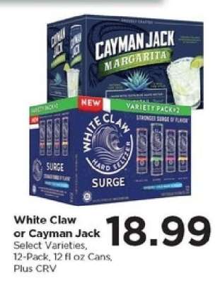 White Claw or Cayman Jack