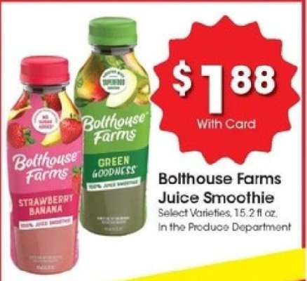 Bolthouse Farms juice smoothie