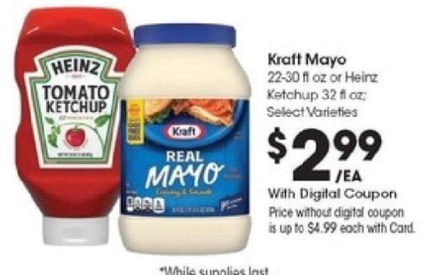 Kraft Mayo or Heinz Ketchup