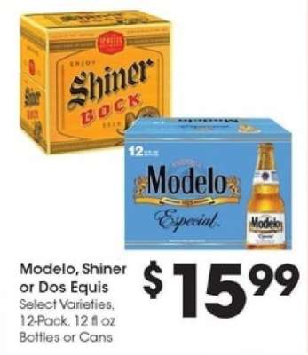 Modelo, Shiner or Dos Equis