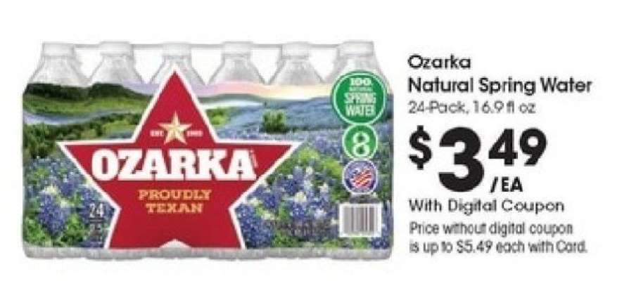 Ozarka Natural Spring Water