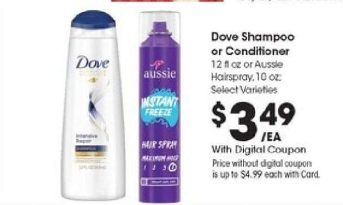 Dove Shampoo or Conditioner