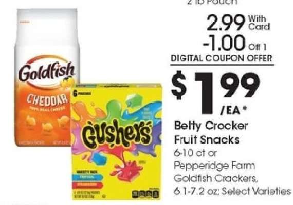 Betty Crocker Fruit Snacks