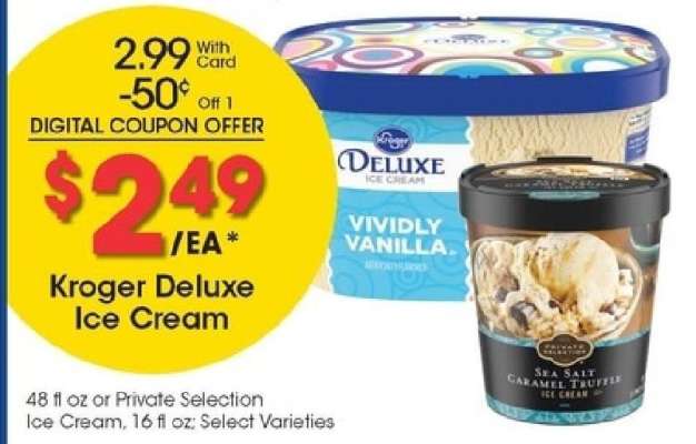 Kroger Deluxe Ice Cream