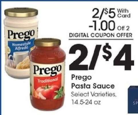 Prego Pasta Sauce