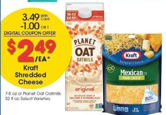Kraft Shredded Cheese