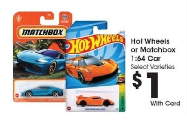 Hot Wheels or Matchbox 1:64 Car