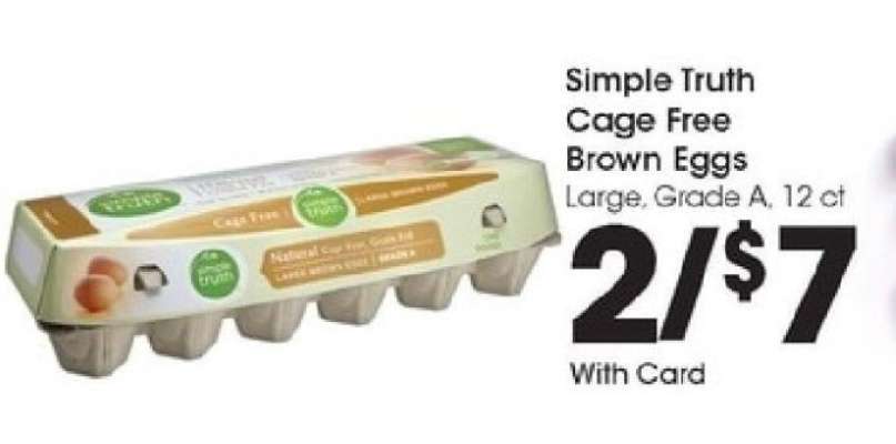 Simple Truth Cage Free Brown Eggs