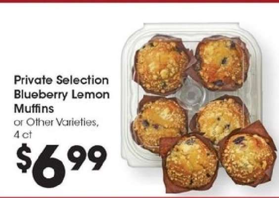 Private Selection Blueberry Lemon Muffins
