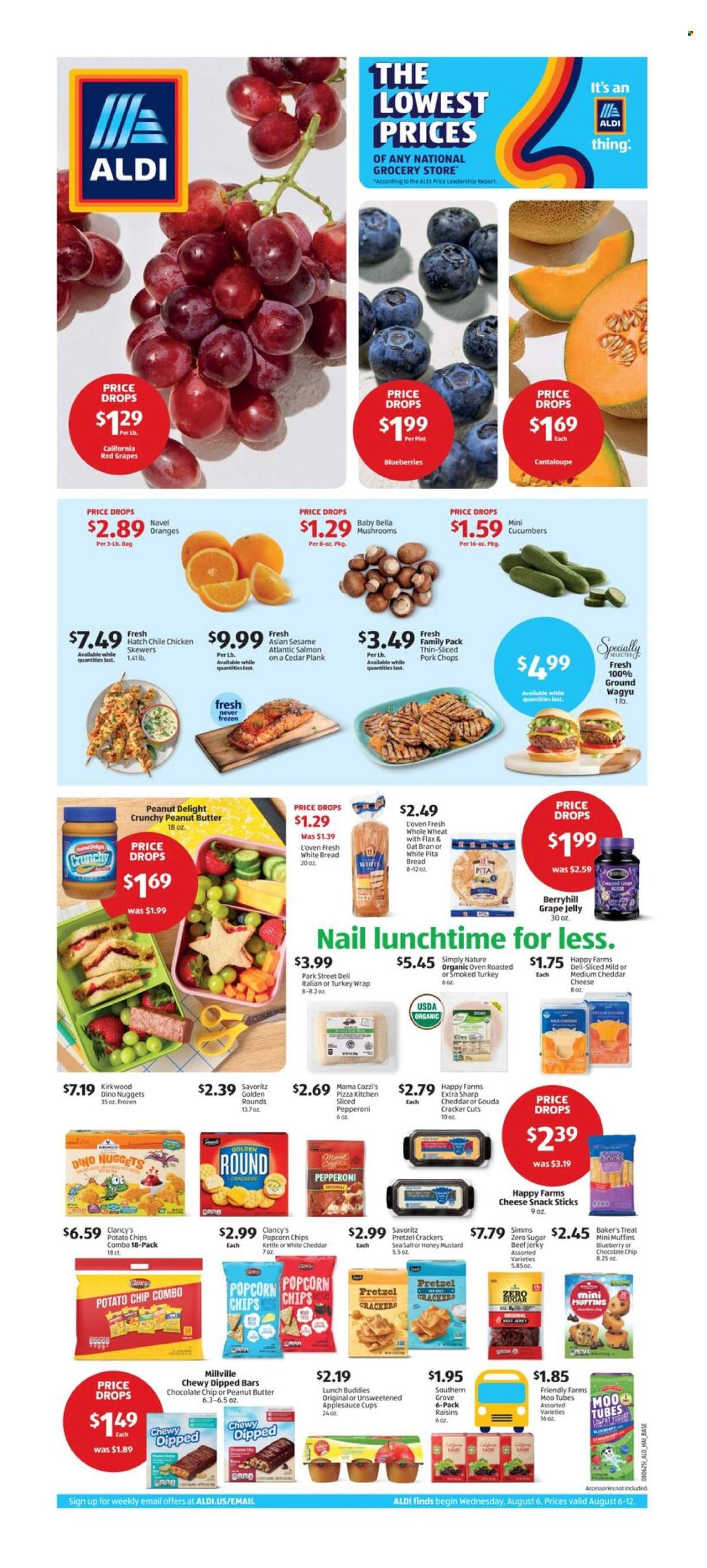 ALDI ad - 08/06/2025 - 08/12/2025. Page 1