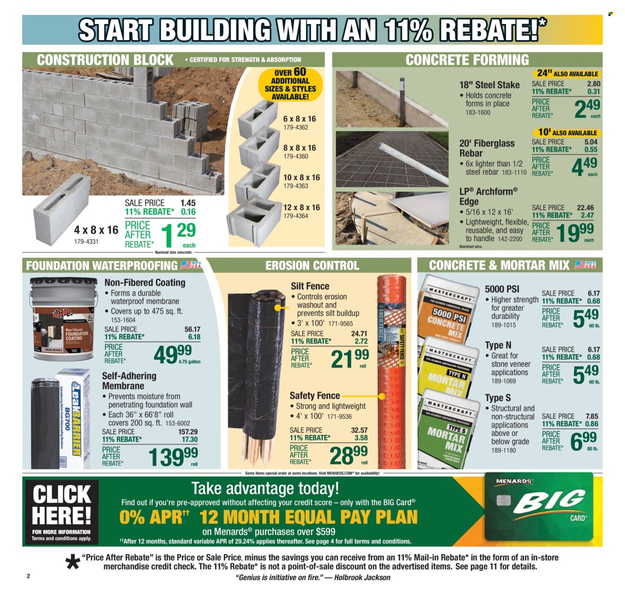Menards ad - 08/07/2025 - 08/17/2025. Page 3