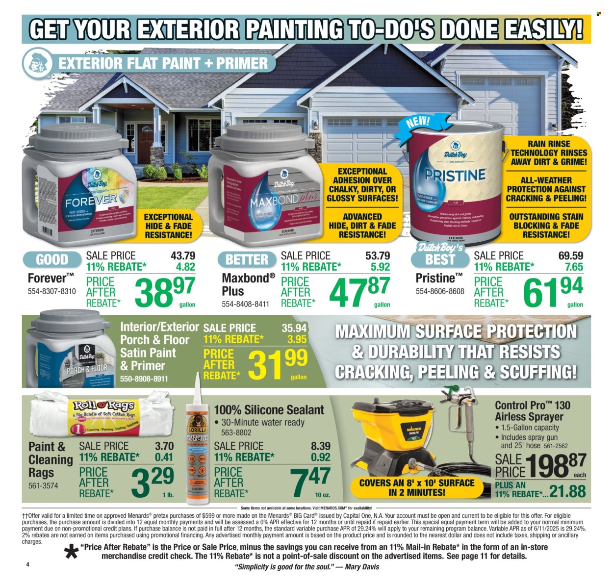 Menards ad - 08/07/2025 - 08/17/2025. Page 7