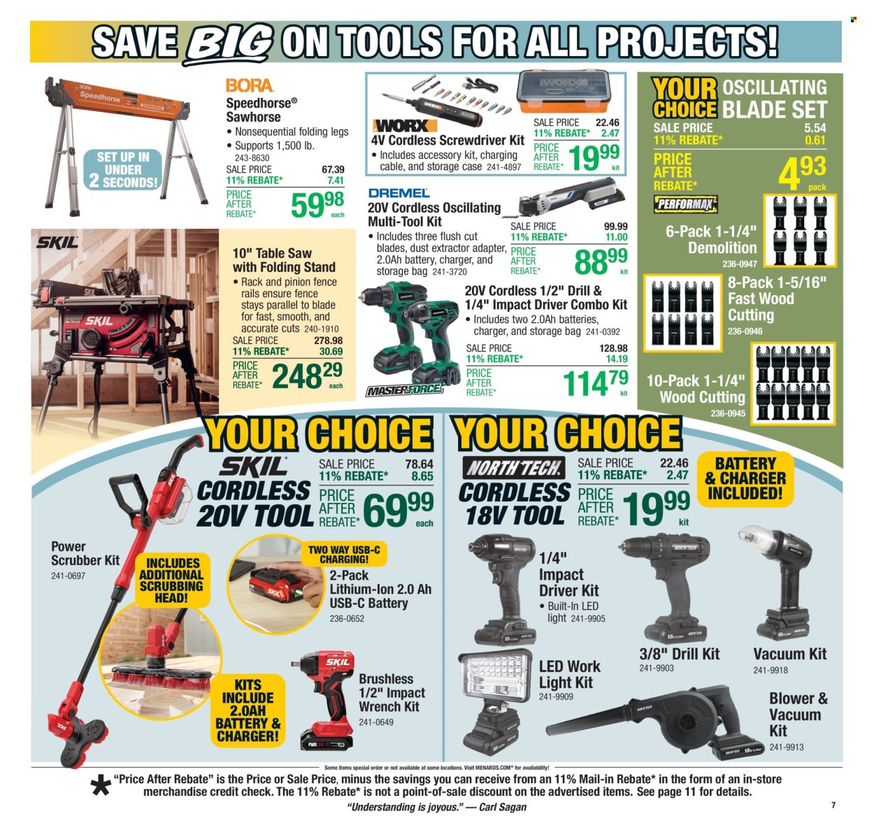 Menards ad - 08/07/2025 - 08/17/2025. Page 11