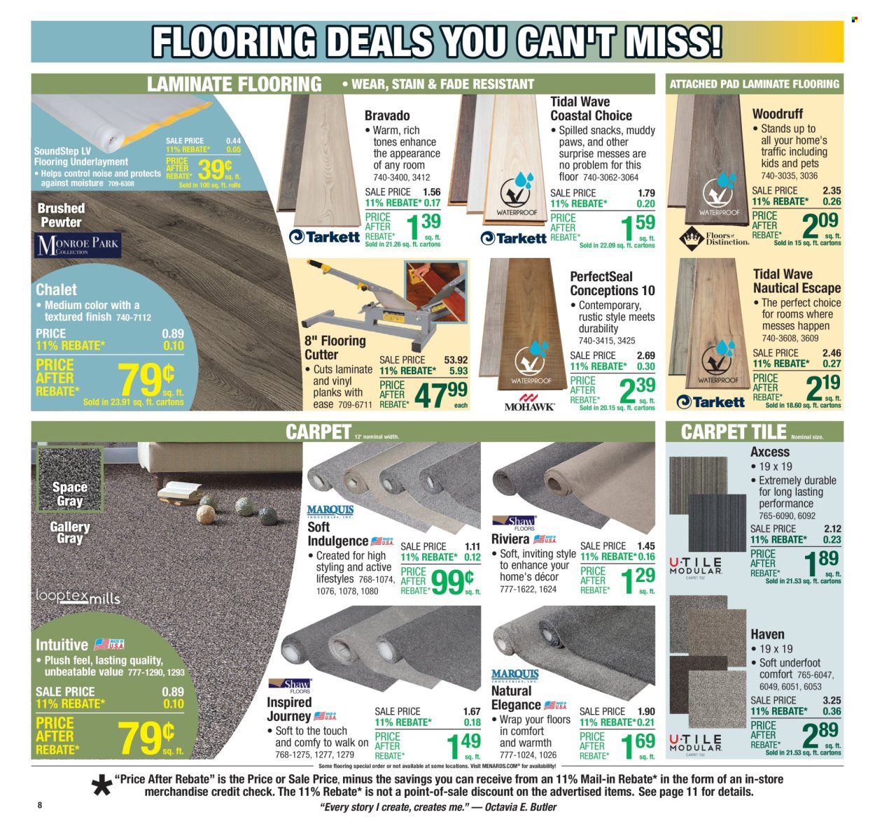 Menards ad - 08/07/2025 - 08/17/2025. Page 12