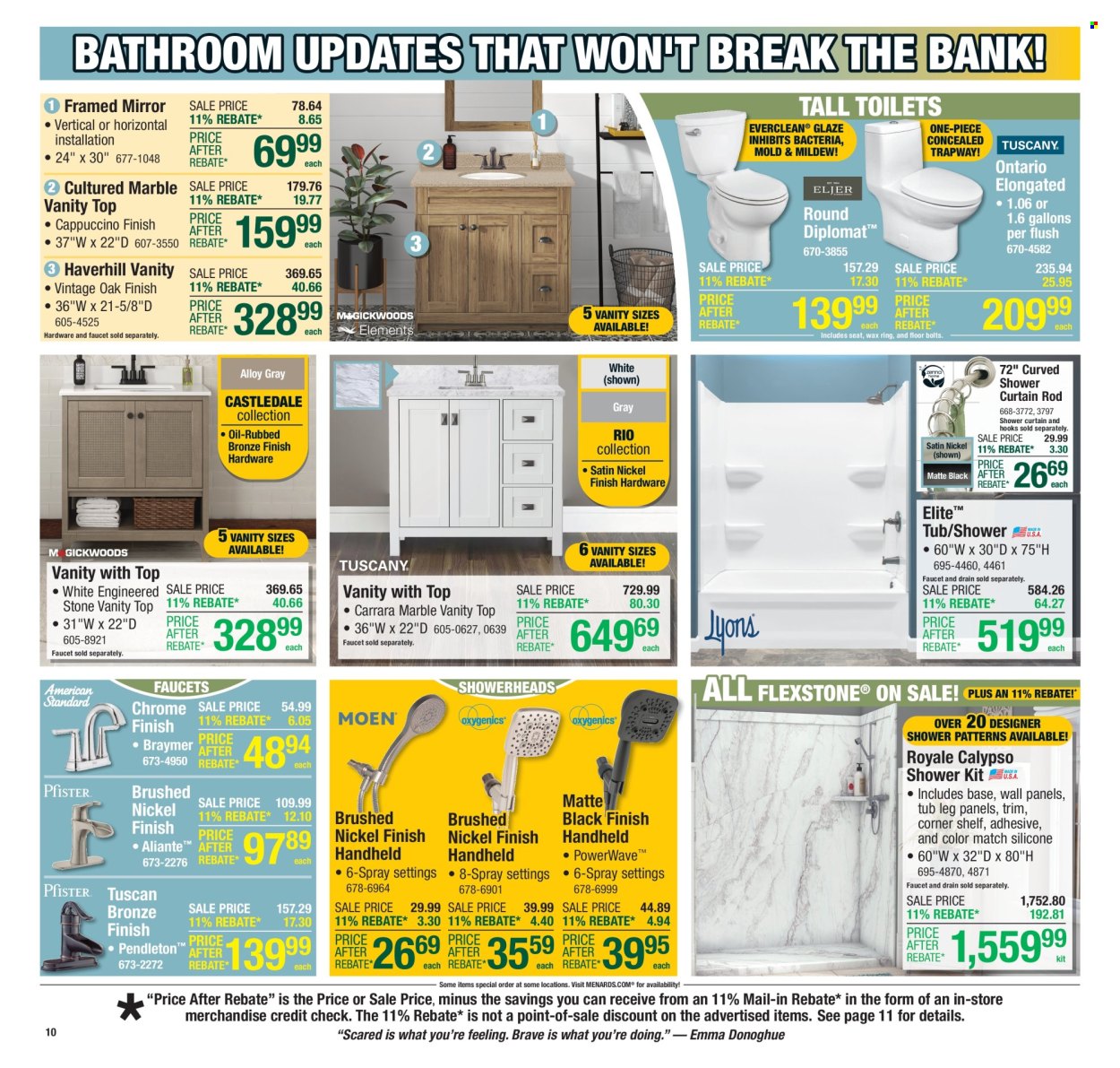 Menards ad - 08/07/2025 - 08/17/2025. Page 16