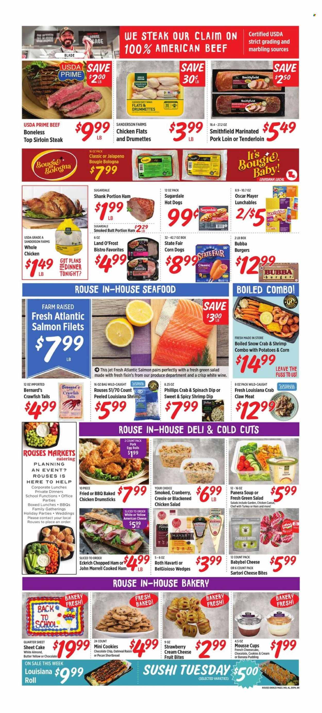 Rouses Markets ad - 08/06/2025 - 08/13/2025. Page 2
