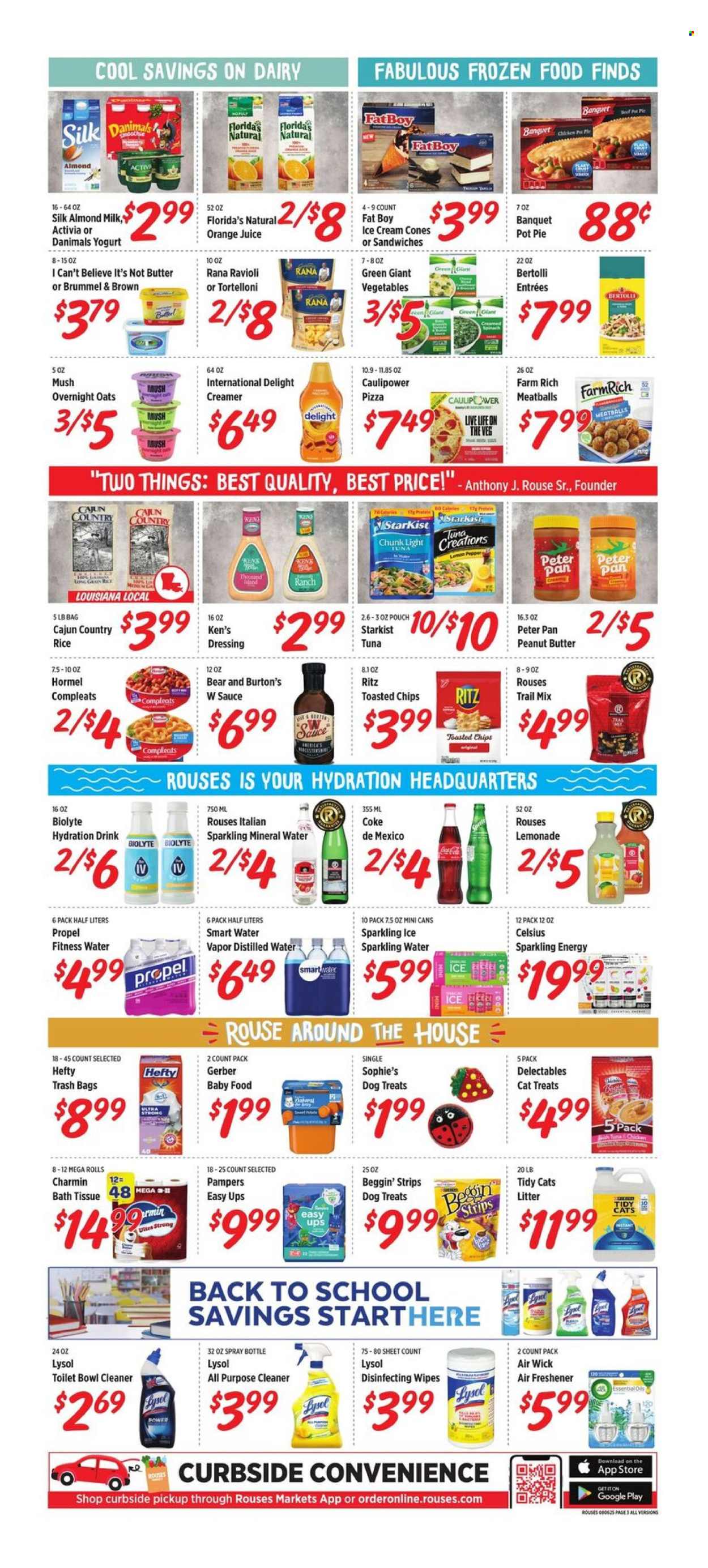 Rouses Markets ad - 08/06/2025 - 08/13/2025. Page 5