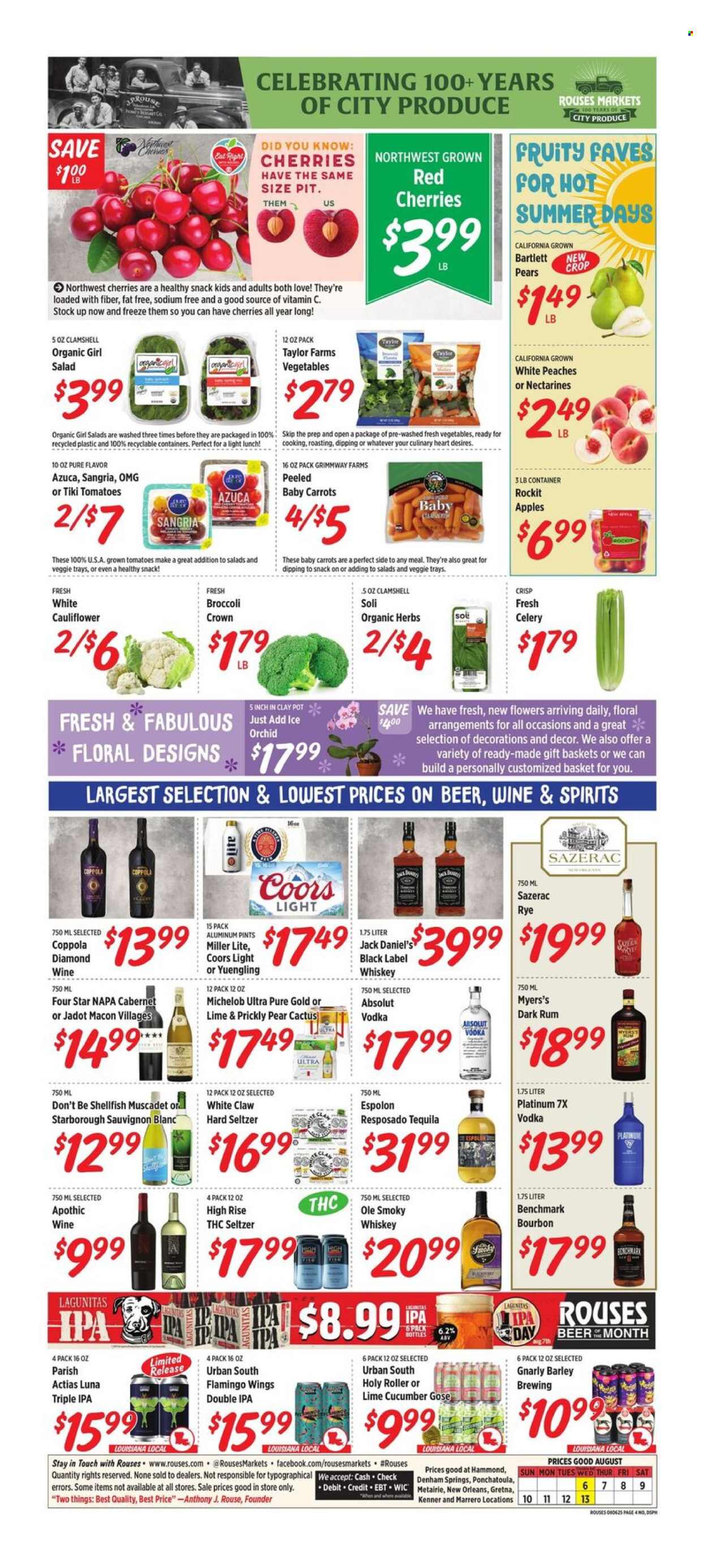 Rouses Markets ad - 08/06/2025 - 08/13/2025. Page 6