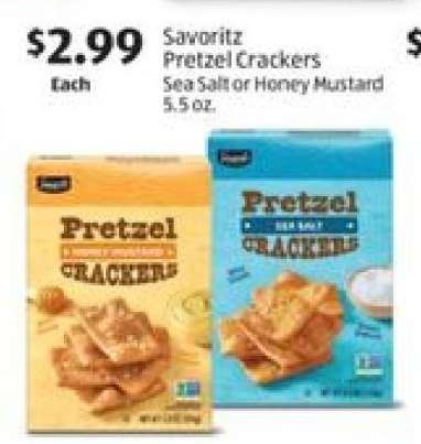 Savoritz Pretzel Crackers