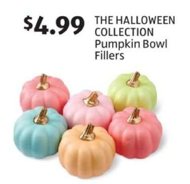 THE HALLOWEEN COLLECTION Pumpkin Bowl Fillers