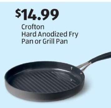 Crofton Hard Anodized Fry Pan or Grill Pan