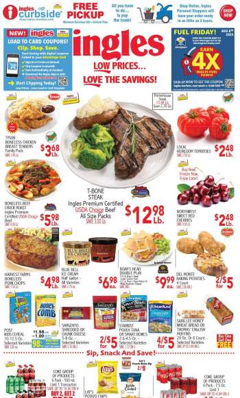 Ingles Flyer - 08/06/2025 - 08/12/2025.