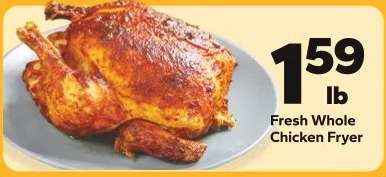 Fresh Whole Chicken Fryer
