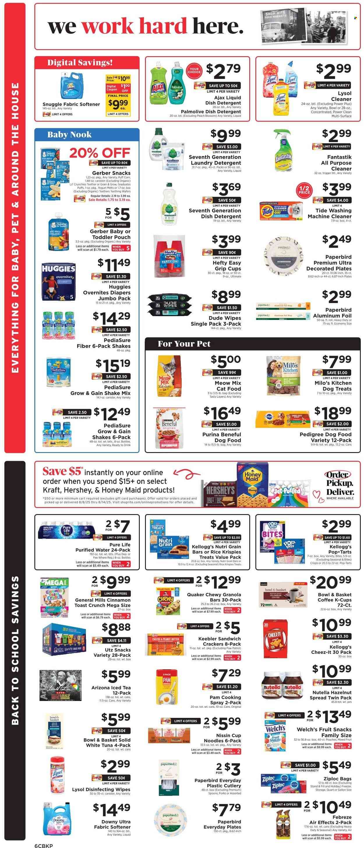 ShopRite ad - 08/10/2025 - 08/16/2025. Page 6