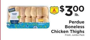 Perdue Boneless Chicken Thighs
