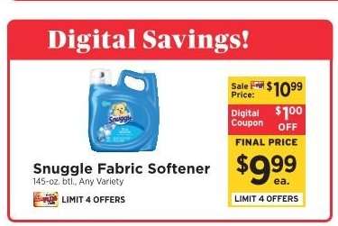 Snuggle Fabric Softener