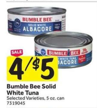 Bumble Bee Solid White Tuna