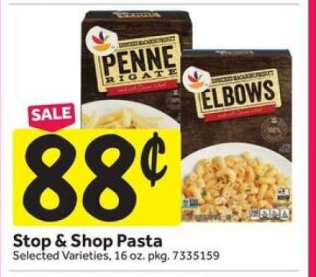 Stop & Shop Pasta