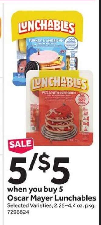 Oscar Mayer Lunchables