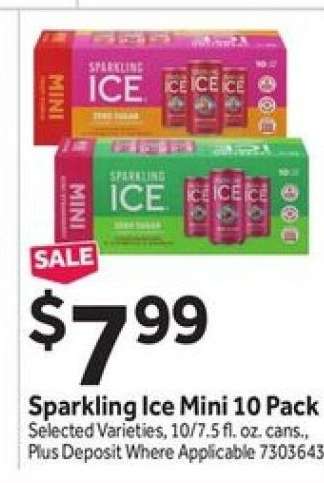 Sparkling Ice Mini 10 Pack
